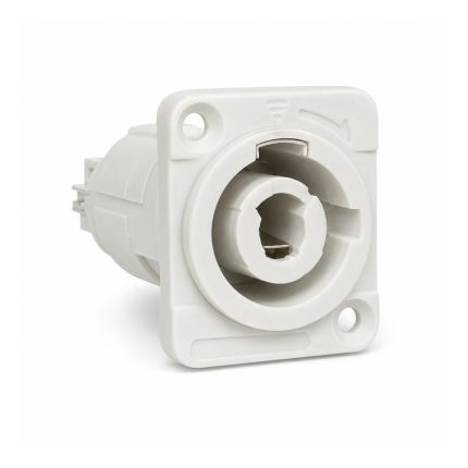 Ficha Chasis Powercon Blanco Hembra (Out) XP Audio PC3MPB - Image 2