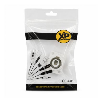 Ficha Chasis Powercon Blanco Hembra (Out) XP Audio PC3MPB - Image 4