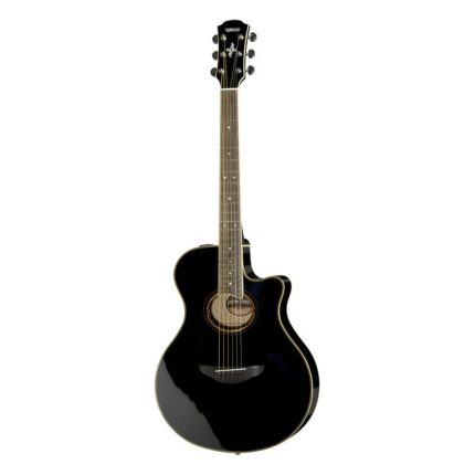 Guitarra Electroacustica Yamaha APX700IIBL, color Negro - Imagen 4