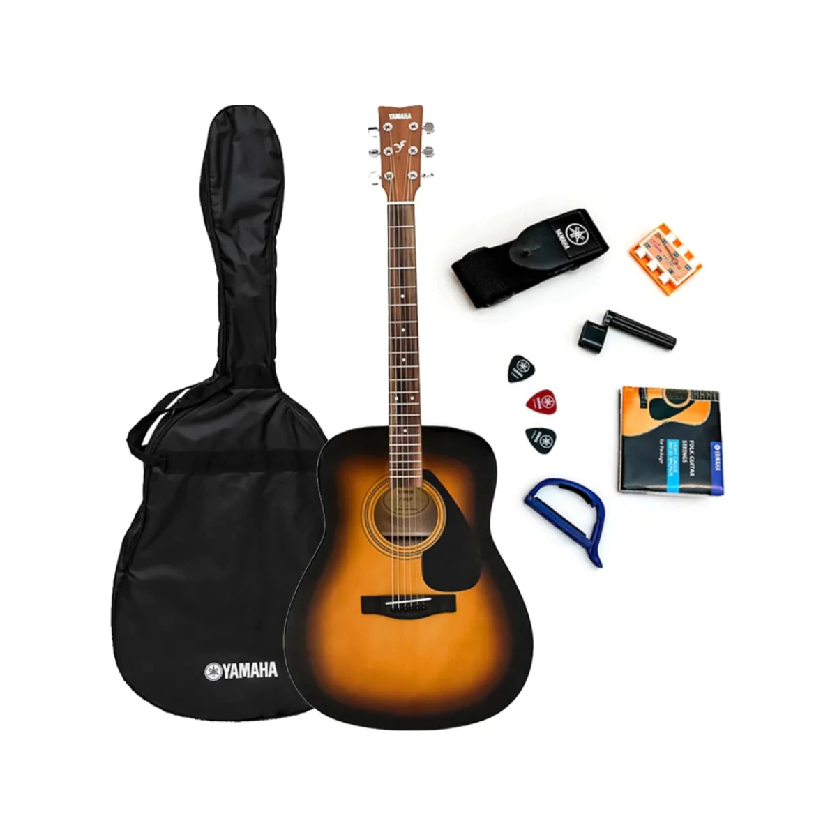 69187_4-1.jpg Guitarra Acústica Yamaha F310PTBS Pack - Imagen 1