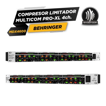 Multicom Pro Mdx4600 Expansor,Gate,Compresor,Limitador 4 Can - Imagen 3