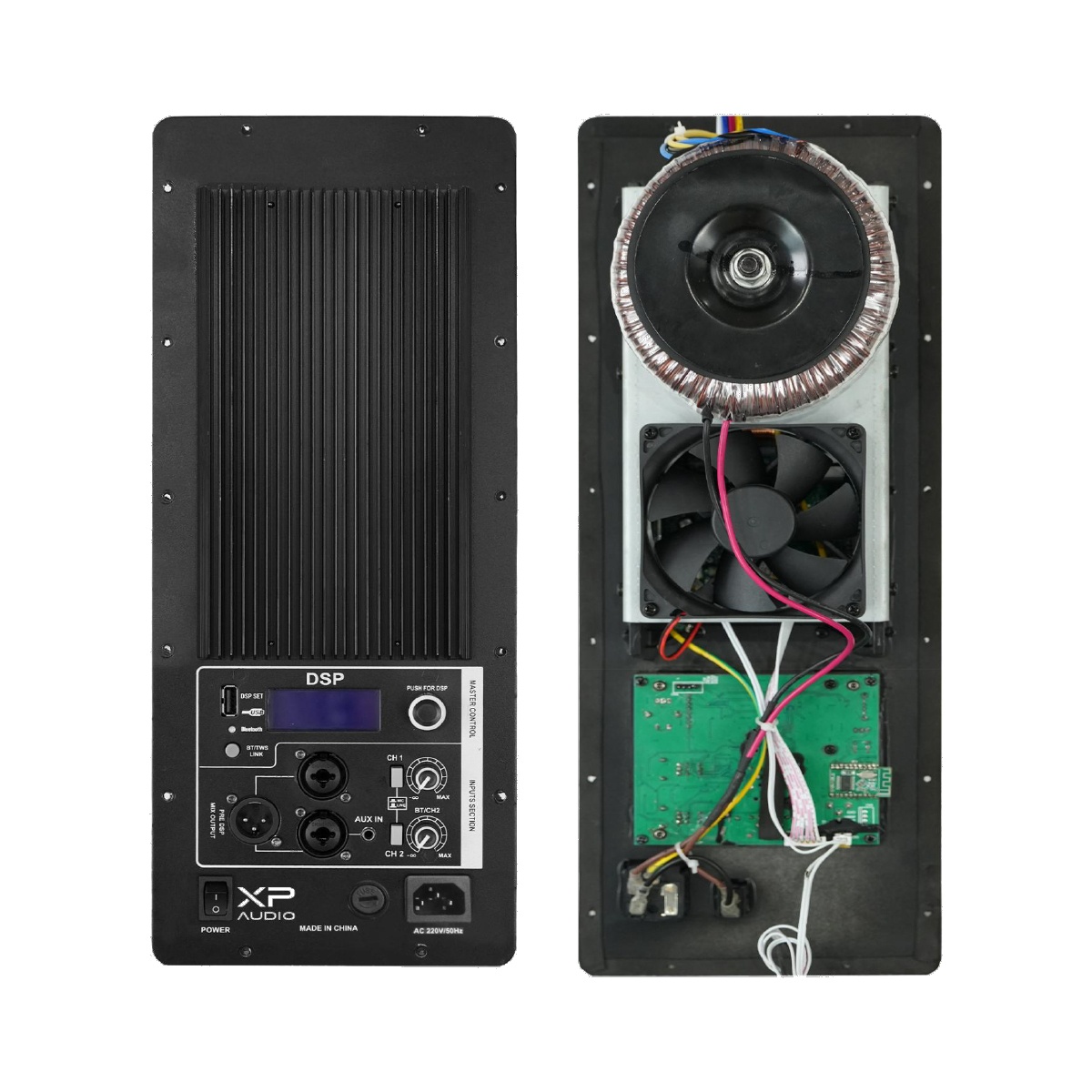 64509_4.jpg Módulo Amplificador Para Bafle De 2 Vías Bluetooth Xp Audio Apd - Imagen 1