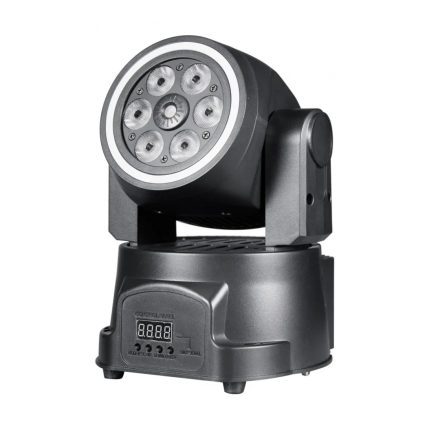 OUTLET - Cabezal Movil Macrolite Alfie Ring 6x8w RGBW + Laser - Imagen 5
