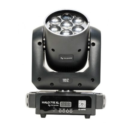 OUTLET - Cabezal Movil Tecshow Halo 715 XL Con Zoom 7 Led 4 En 1 - Imagen 2