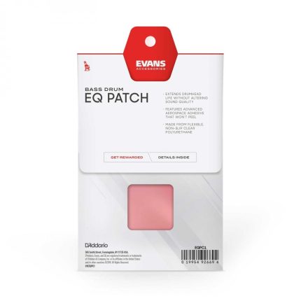 Parche Pearl EQPC1 22" Para Bombo Transparente 2 Unidades - Imagen 4