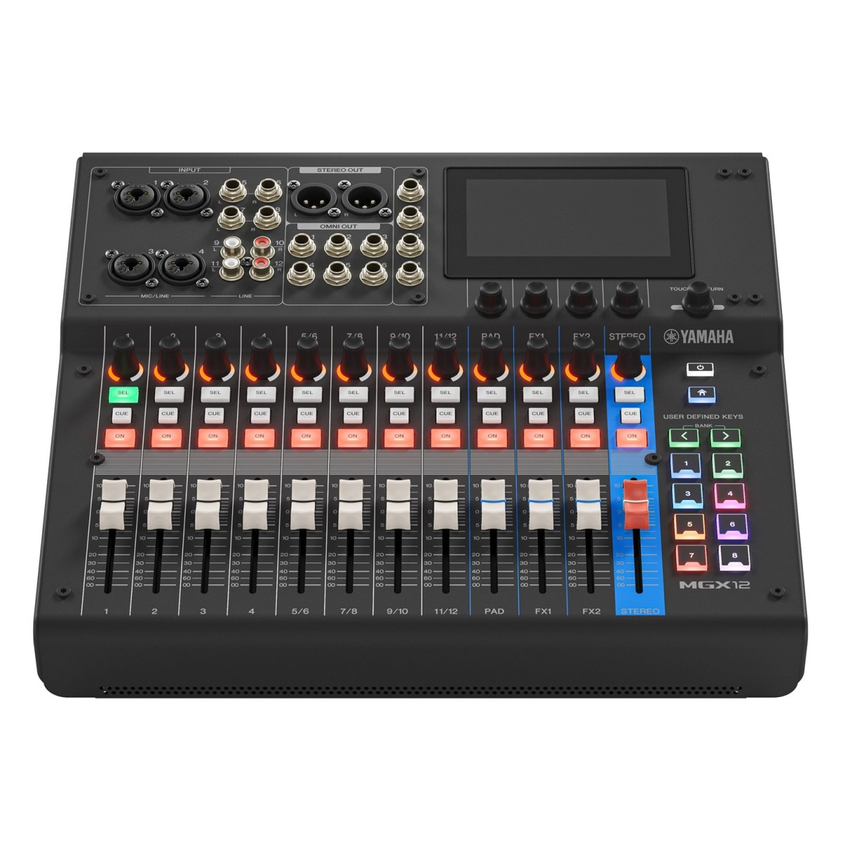 70149_4.jpg Mesa de Mezcla Digital Yamaha MGX12B - 12 Canales con Efectos y USB - Imagen 1