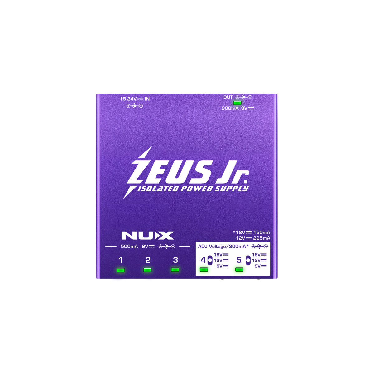 70253_4.jpg Fuente de Alimentación para Pedales NUX Zeus Jr. NIP-Z6 - Imagen 1