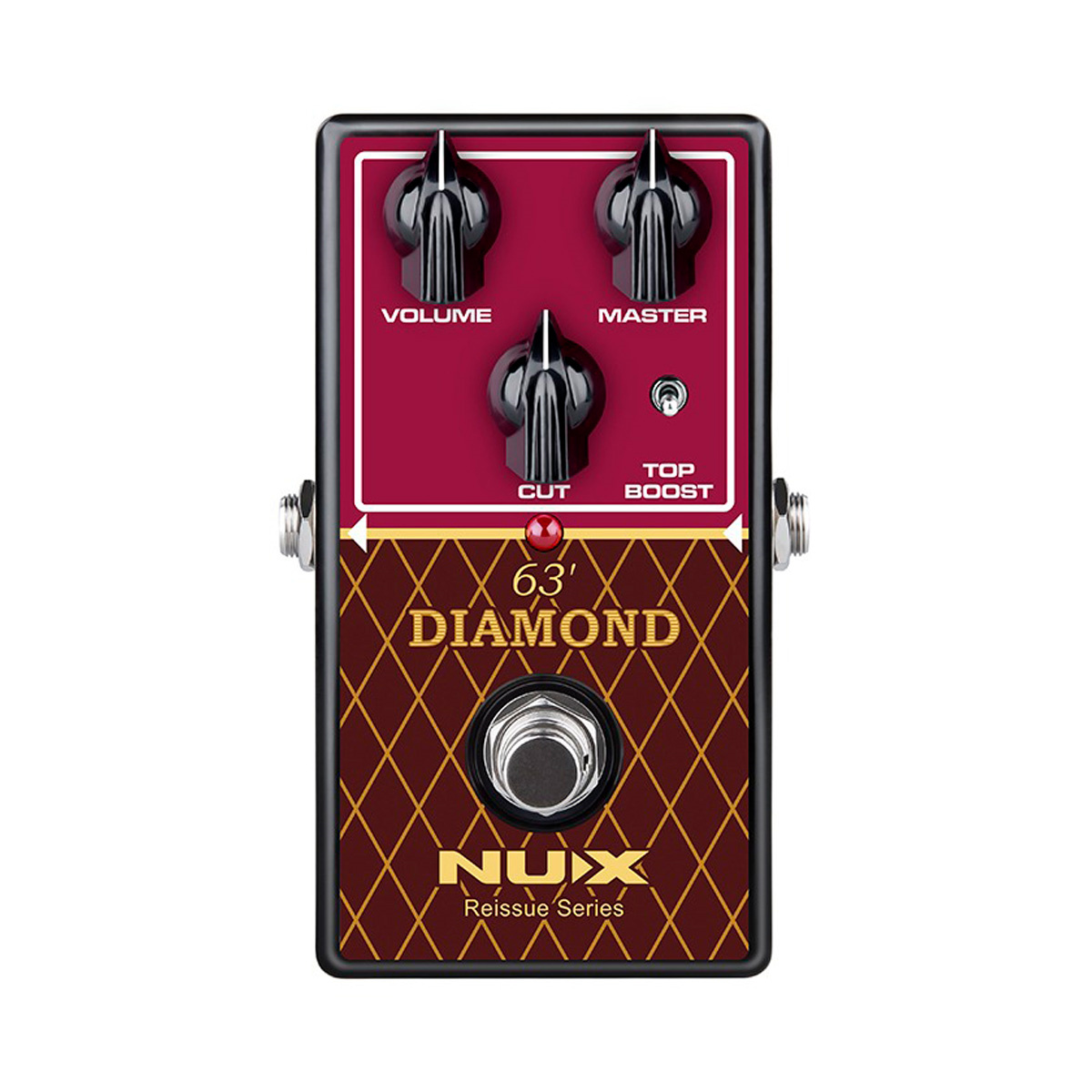 70297_4.jpg Pedal De Efecto NUX NRO-6 ’63 Diamond Overdrive Analógico - Imagen 1
