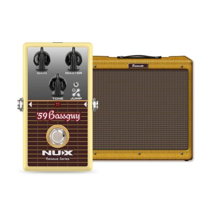 Pedal De Efecto NUX NRO-7 ’59 Bassguy Overdrive Analógico - Imagen 2