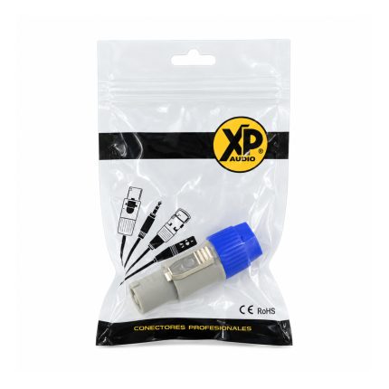 Ficha Conector Powercon Blanco Macho (Out) XP Audio PC3FCB - Imagen 4