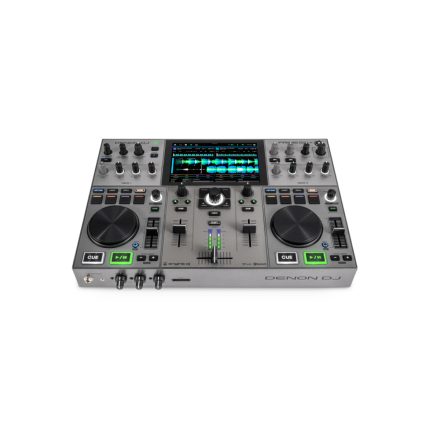Controlador DJ Denon DJ Prime GO+ Standalone con Batería Recargable, Pantalla Táctil 7" y Wi-Fi - Imagen 2