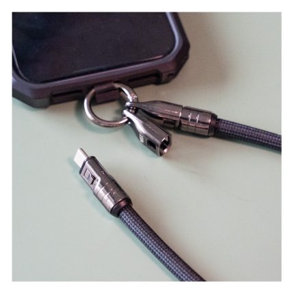 Cable Correa USB-C a USB-C WELX USB F1 de 30 cm con Conector Desmontable - Imagen 3