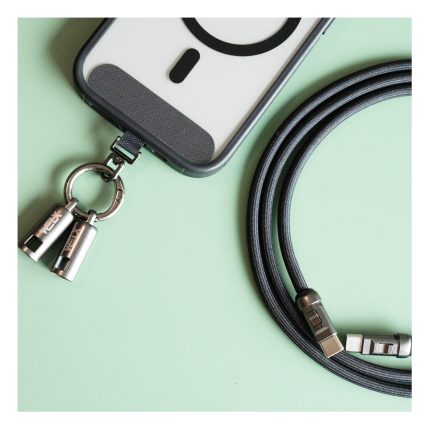 Cable Correa para Celular USB-C a USB-C WELX USB F2 de 120 cm - Imagen 4
