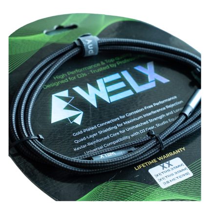 Cable de Audio Miniplug 3.5 mm a Miniplug 3.5 mm WELX Serie XX de 1.5 m - Imagen 2