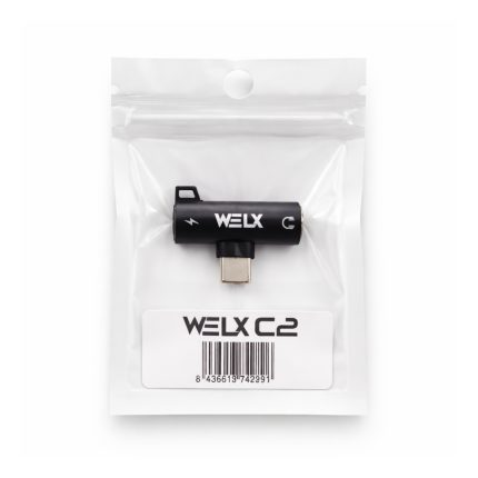 Adaptador USB-C a Audio 3.5 mm y Carga 100W WELX C2 - Imagen 4