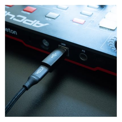 Adaptador USB-C a USB-B WELX C4 para Controladoras e Interfaces de Audio - Imagen 4