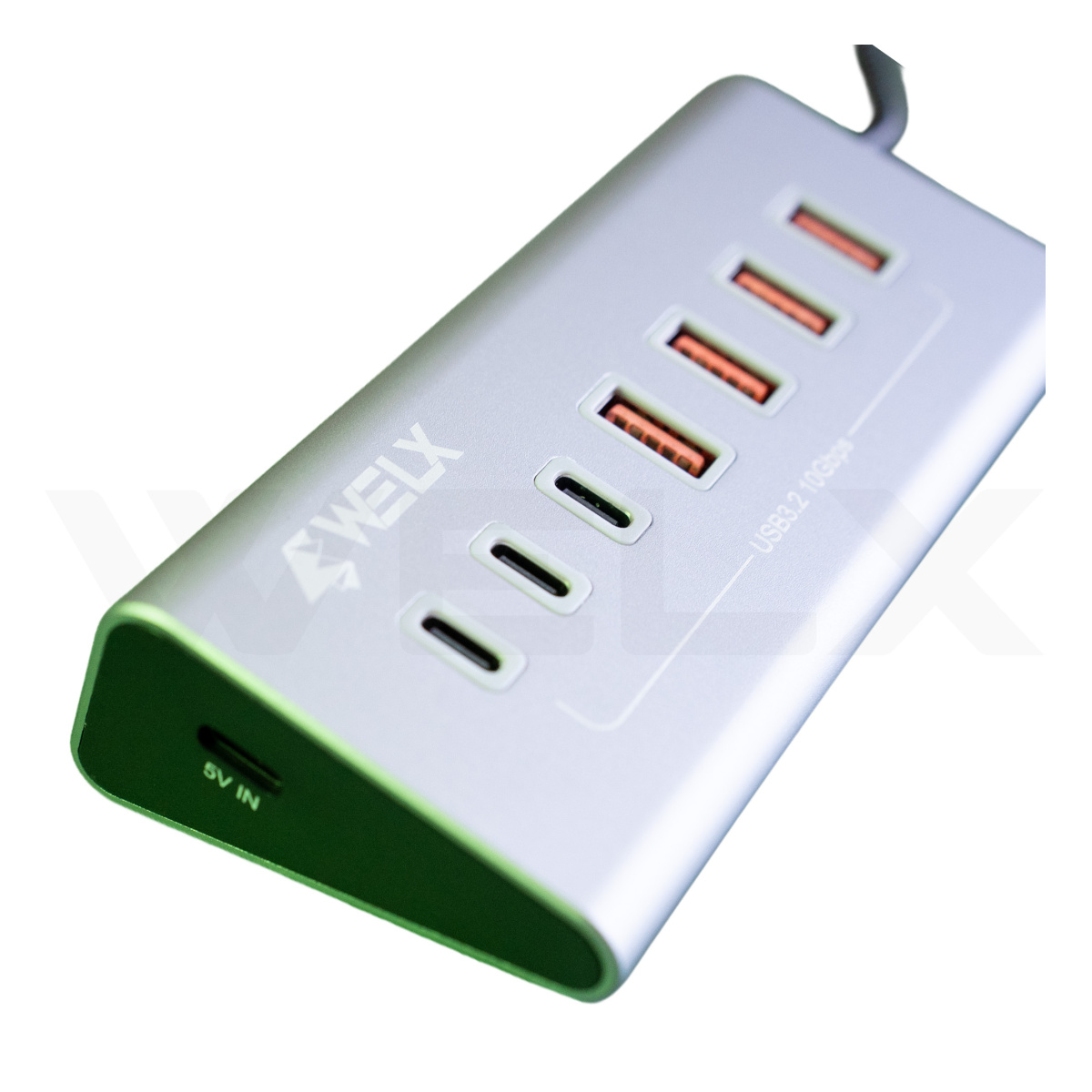 70685_4.jpg Hub USB 3.2 de 7 Puertos WELX WL9 Studio Hub de 10 Gbps - Imagen 1