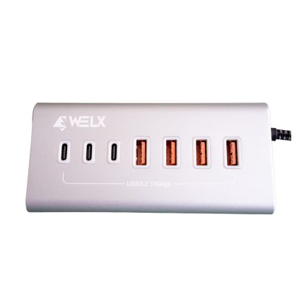 Hub USB 3.2 de 7 Puertos WELX WL9 Studio Hub de 10 Gbps - Imagen 4