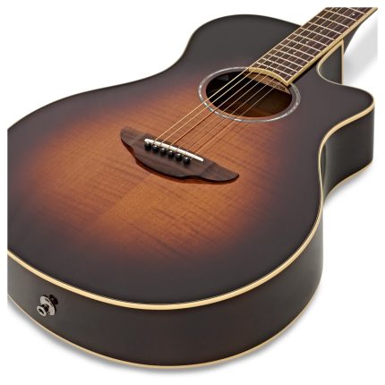 Guitarra Electroacústica Yamaha APX600FMTBS Tobacco Brown Sunburst - Imagen 2