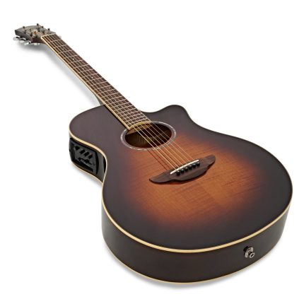 Guitarra Electroacústica Yamaha APX600FMTBS Tobacco Brown Sunburst - Imagen 7